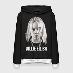 Толстовка-худи женская BILLIE EILISH, цвет: 3D-белый