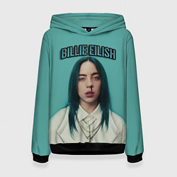 Толстовка-худи женская BILLIE EILISH, цвет: 3D-черный