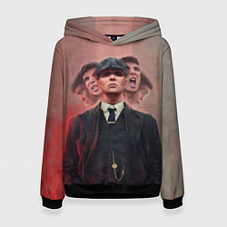 Толстовка-худи женская Томас Шелби Peaky Blinders, цвет: 3D-черный