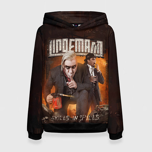 Женская толстовка LINDEMANN: Skills in Pills / 3D-Черный – фото 1