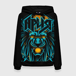 Толстовка-худи женская Ария, цвет: 3D-черный