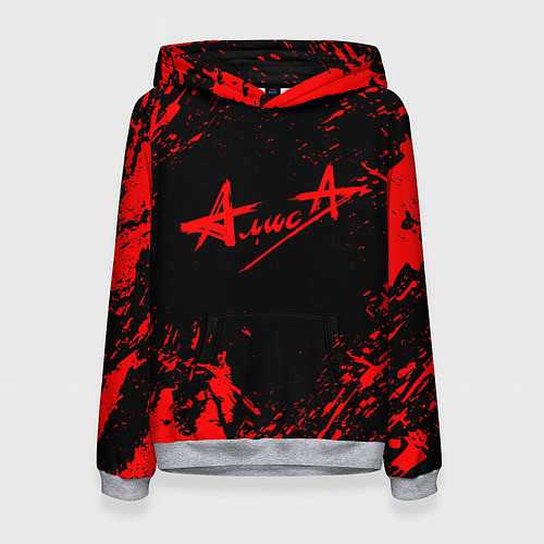 Женская толстовка АлисА / 3D-Меланж – фото 1