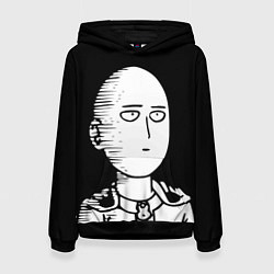 Толстовка-худи женская ONE-PUNCH MAN, цвет: 3D-черный