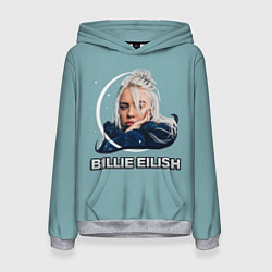 Толстовка-худи женская BILLIE EILISH, цвет: 3D-меланж