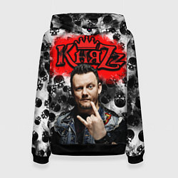 Толстовка-худи женская Князь, цвет: 3D-черный