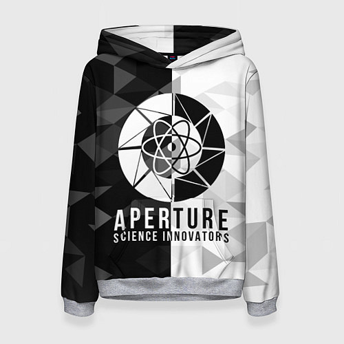 Женская толстовка PORTAL / 3D-Меланж – фото 1