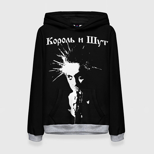 Женская толстовка Король и Шут Анархия спина / 3D-Меланж – фото 1