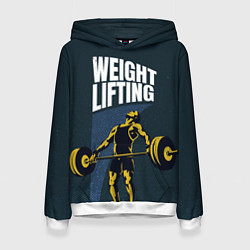 Женская толстовка Wheight lifting