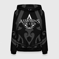 Толстовка-худи женская Assassin’s Creed, цвет: 3D-черный