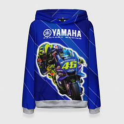 Толстовка-худи женская Valentino Rossi, цвет: 3D-меланж