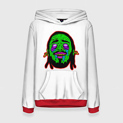 Толстовка-худи женская Post Malone, цвет: 3D-красный