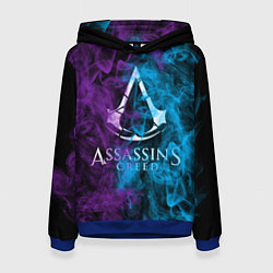Толстовка-худи женская Assassin's Creed, цвет: 3D-синий