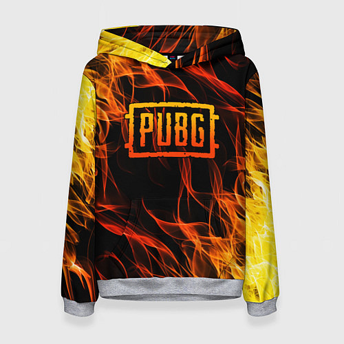 Женская толстовка PUBG / 3D-Меланж – фото 1