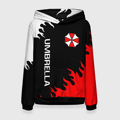 Женская толстовка UMBRELLA CORP / 3D-Черный – фото 1