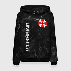 Толстовка-худи женская UMBRELLA CORP, цвет: 3D-черный