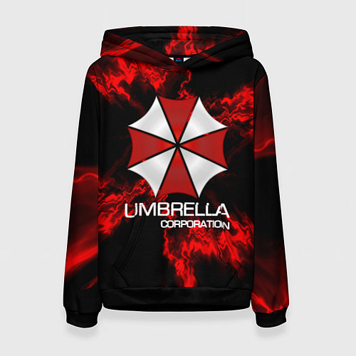 Женская толстовка UMBRELLA CORP / 3D-Черный – фото 1