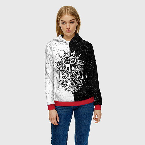 Женская толстовка Hollow Knight / 3D-Красный – фото 3