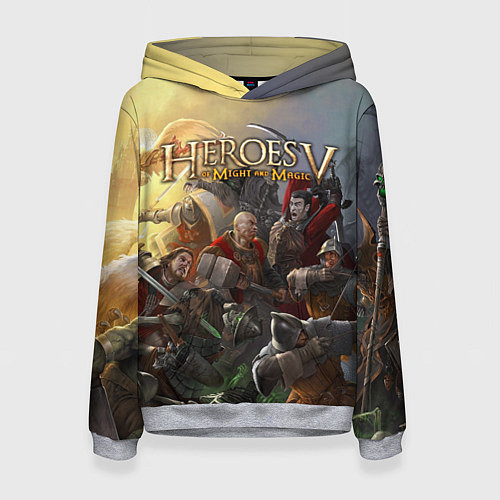 Женская толстовка Heroes of Might and Magic / 3D-Меланж – фото 1