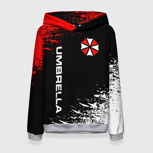 Женская толстовка UMBRELLA CORPORATION / 3D-Меланж – фото 1