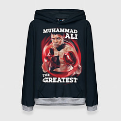 Женская толстовка Muhammad Ali