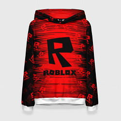 Толстовка-худи женская Roblox, цвет: 3D-белый