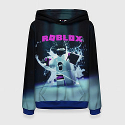 Толстовка-худи женская ROBLOX, цвет: 3D-синий