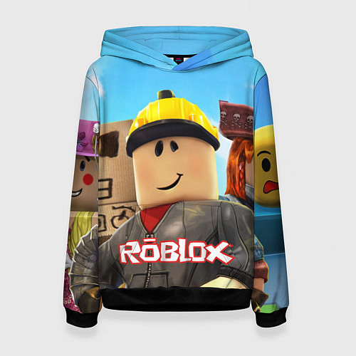 Женская толстовка ROBLOX / 3D-Черный – фото 1