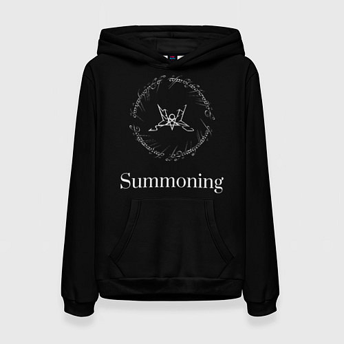 Женская толстовка Summoning / 3D-Черный – фото 1