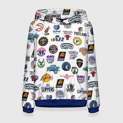 Женская толстовка NBA Pattern