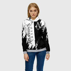 Толстовка-худи женская ASSASSIN'S CREED, цвет: 3D-меланж — фото 2