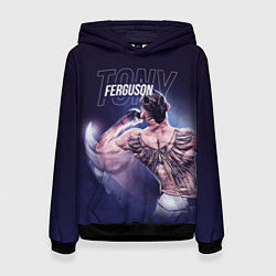 Толстовка-худи женская Tony Ferguson, цвет: 3D-черный
