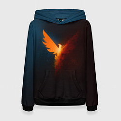 Толстовка-худи женская The Division 2, цвет: 3D-черный