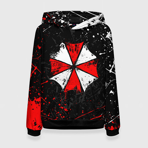 Женская толстовка RESIDENT EVIL UMBRELLA / 3D-Черный – фото 1