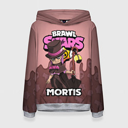 Толстовка-худи женская BRAWL STARS MORTIS, цвет: 3D-меланж