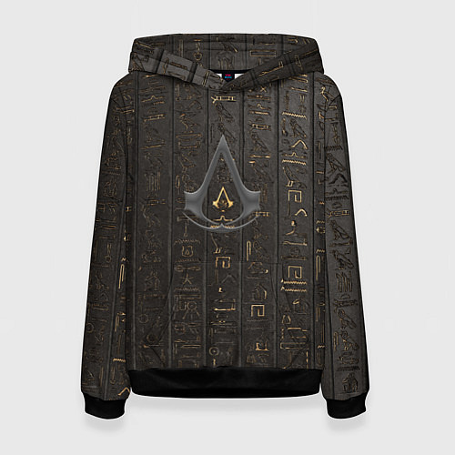 Женская толстовка Assassin's Creed / 3D-Черный – фото 1