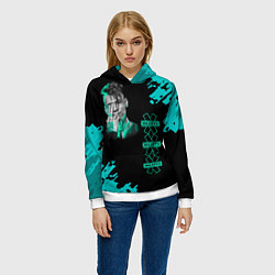 Толстовка-худи женская NILETTO, цвет: 3D-белый — фото 2