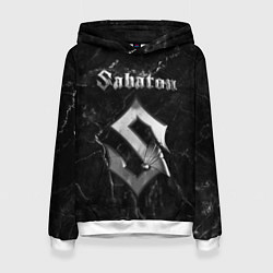 Толстовка-худи женская SABATON, цвет: 3D-белый