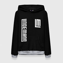 Толстовка-худи женская LINDEMANN, цвет: 3D-меланж