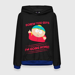 Толстовка-худи женская Cartman, цвет: 3D-синий
