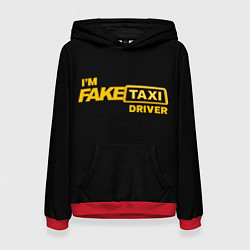 Толстовка-худи женская Fake Taxi, цвет: 3D-красный
