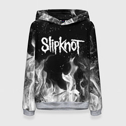 Толстовка-худи женская SLIPKNOT, цвет: 3D-меланж