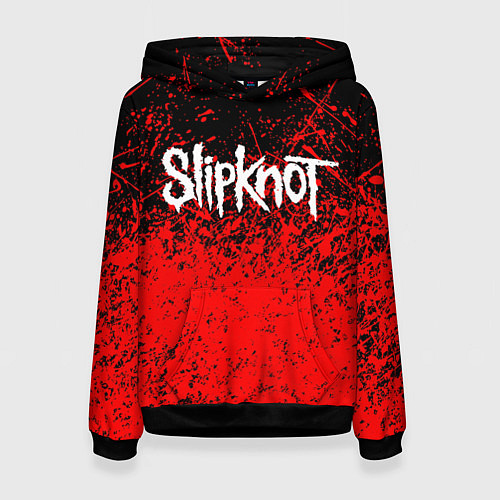 Женская толстовка SLIPKNOT / 3D-Черный – фото 1