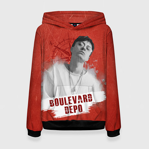 Женская толстовка Boulevard depo / 3D-Черный – фото 1