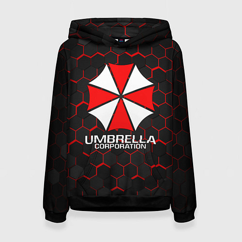 Женская толстовка UMBRELLA CORP / 3D-Черный – фото 1