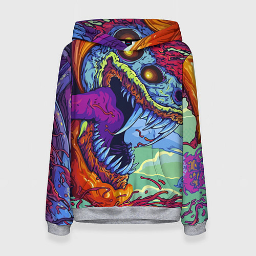 Женская толстовка HYPERBEAST / 3D-Меланж – фото 1