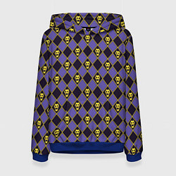Толстовка-худи женская KILLER QUEEN, цвет: 3D-синий