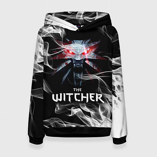 Женская толстовка ВЕДЬМАК / 3D-Черный – фото 1