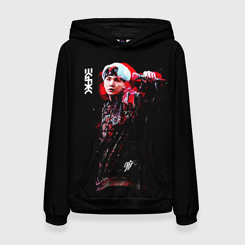 Женская толстовка BTS / 3D-Черный – фото 1