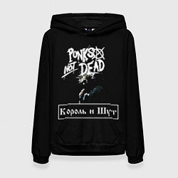 Толстовка-худи женская КИШ, цвет: 3D-черный