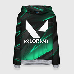Толстовка-худи женская VALORANT, цвет: 3D-меланж